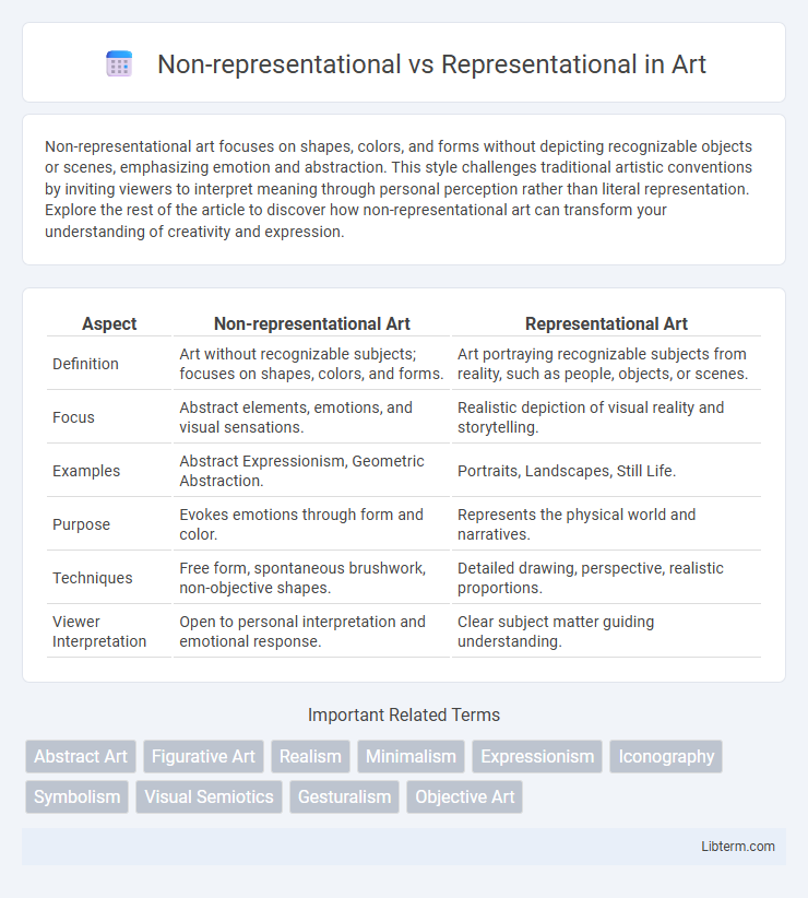 Representational vs Non-representational in Art - What is The Difference?