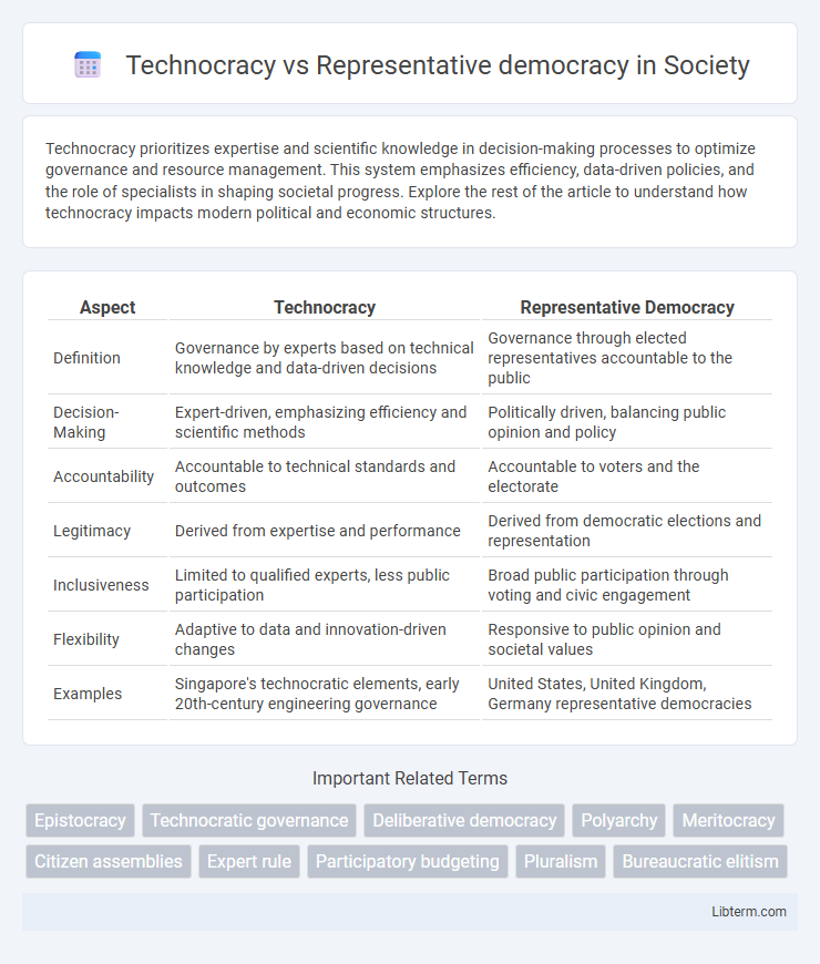 Representative democracy vs Technocracy in Society - What is The Difference?