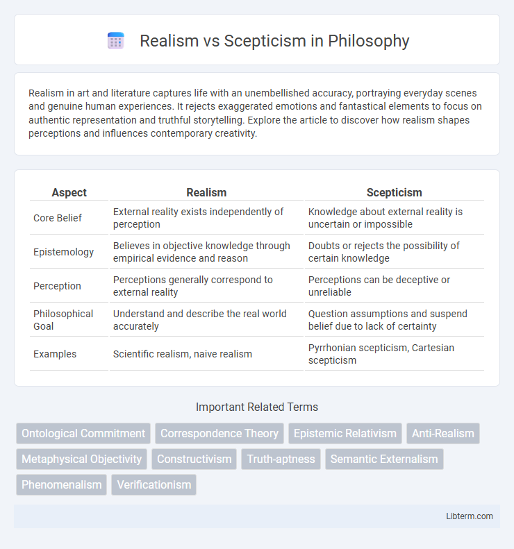 Scepticism vs Realism in Philosophy - What is The Difference?