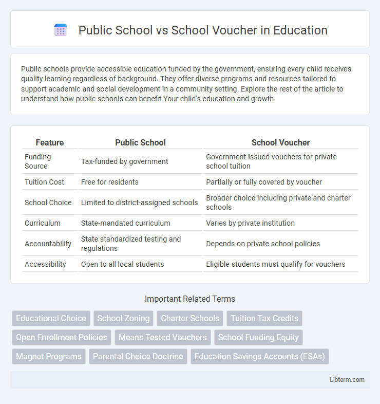 School Voucher vs Public School in Education - What is The Difference?