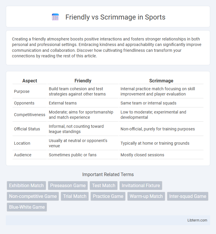 Scrimmage vs Friendly in Sports - What is The Difference?