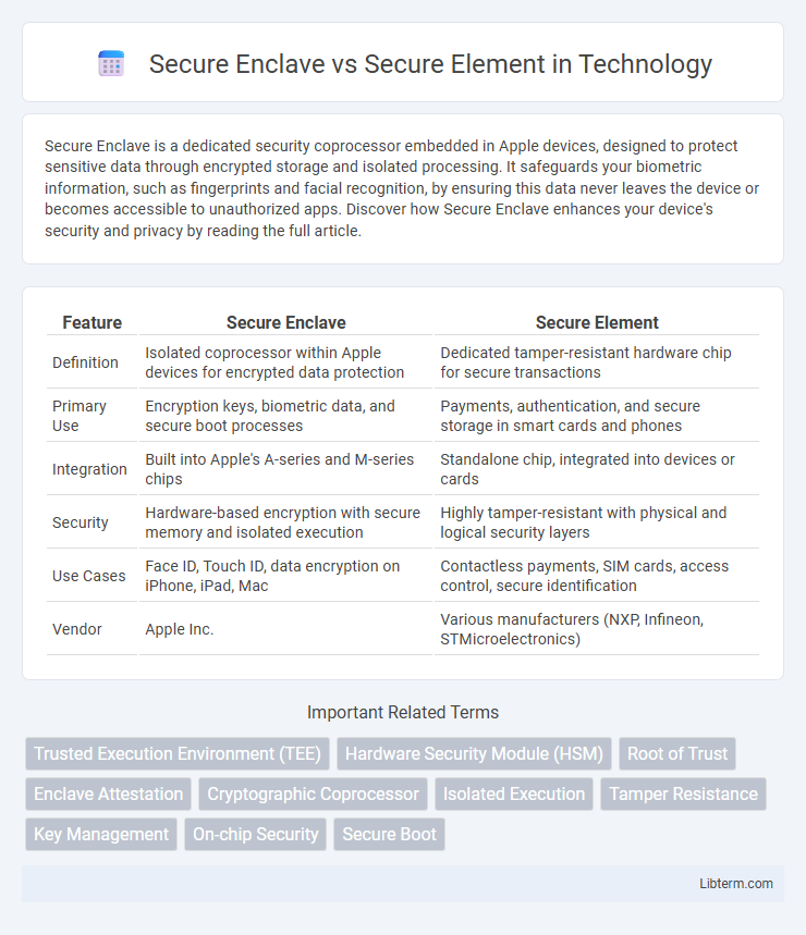 Secure Element vs Secure Enclave in Technology - What is The Difference?