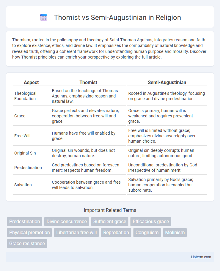 Semi-Augustinian vs Thomist in Religion - What is The Difference?