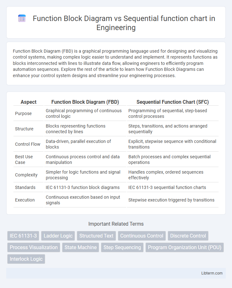 Sequential function chart vs Function Block Diagram in Engineering - What is The Difference?