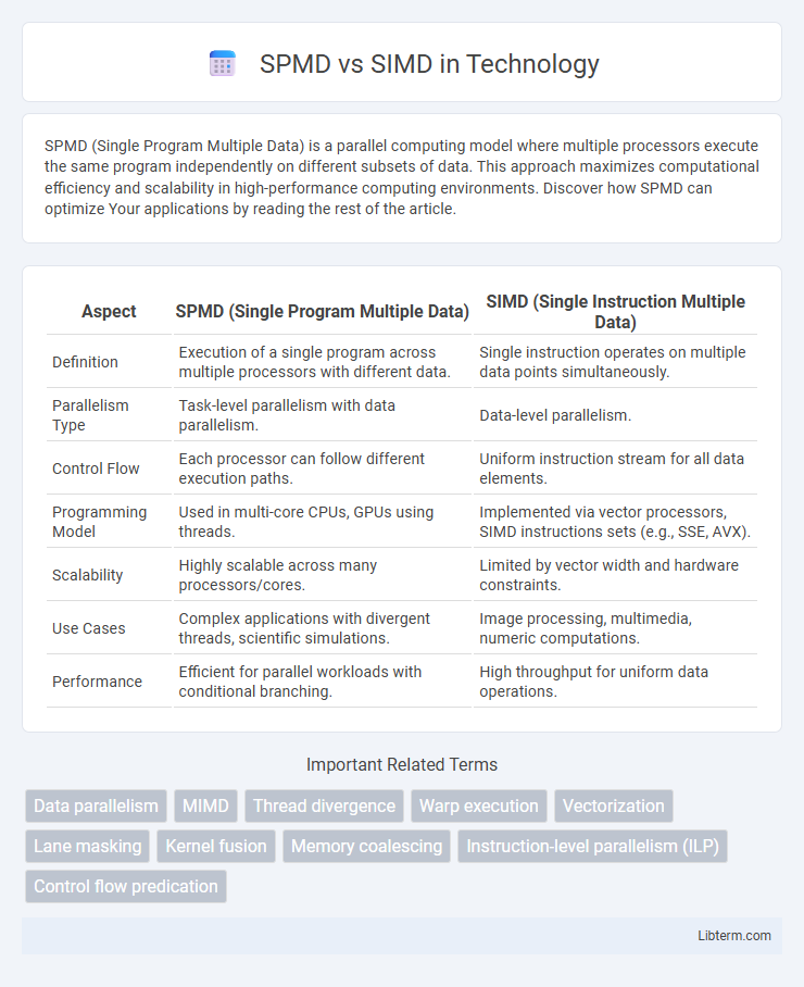SIMD vs SPMD in Technology - What is The Difference?