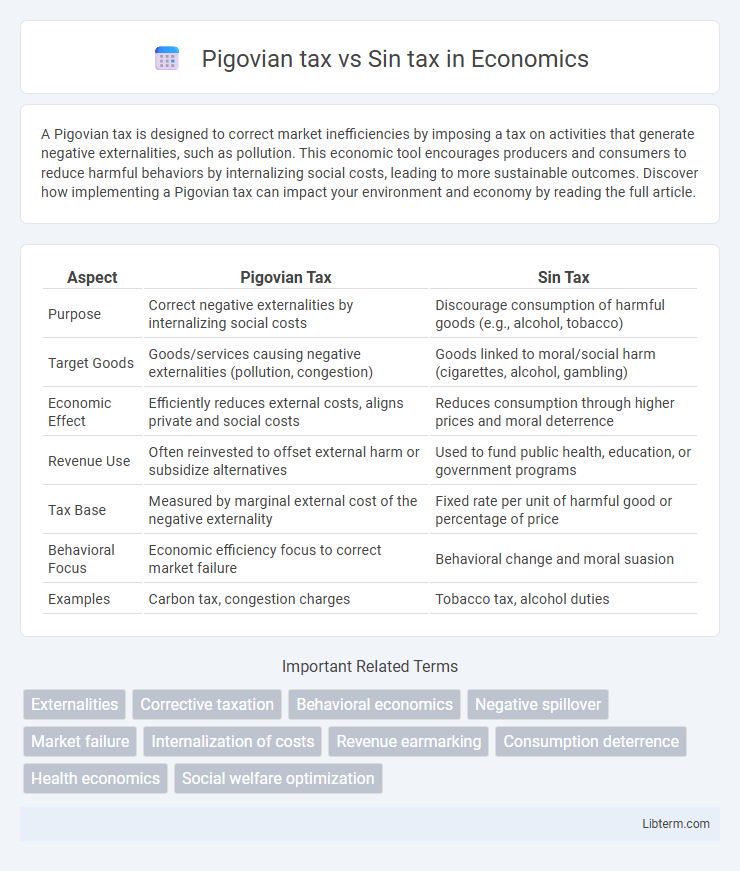 Sin tax vs Pigovian tax in Economics - What is The Difference?
