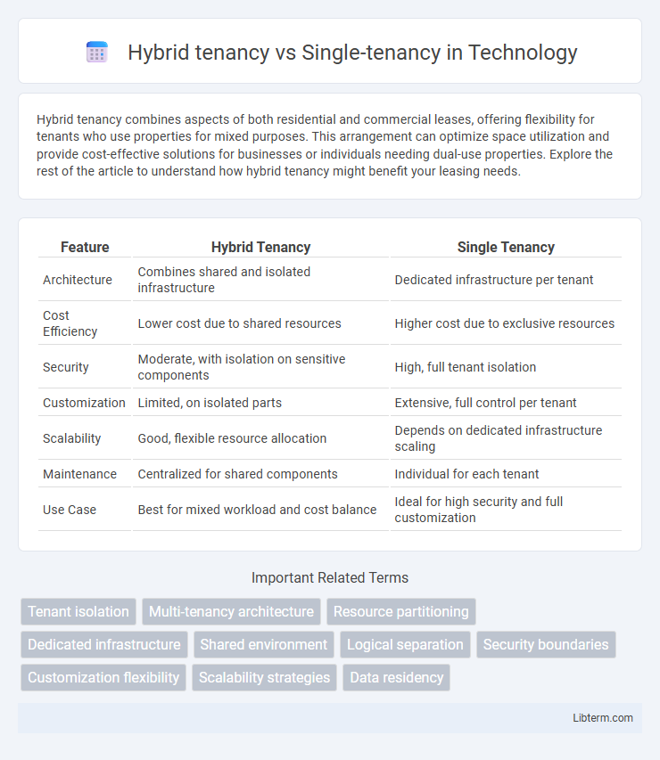 Single-tenancy vs Hybrid tenancy in Technology - What is The Difference?