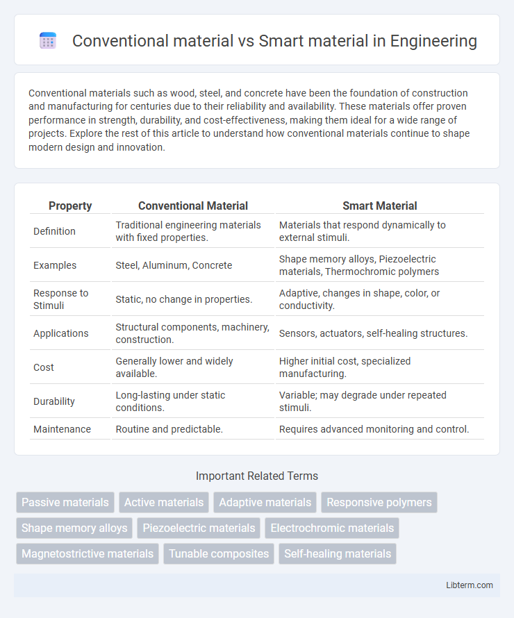 Smart material vs Conventional material in Engineering - What is The Difference?