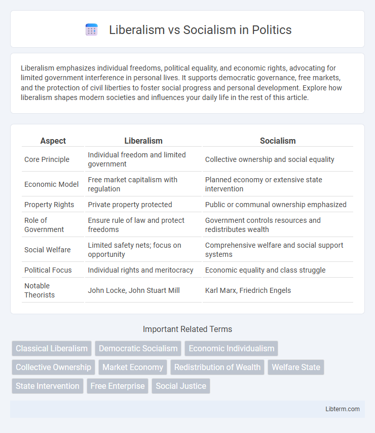Socialism vs Liberalism in Politics - What is The Difference?