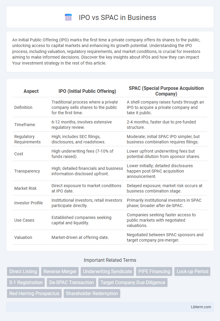 SPAC vs IPO in Business - What is The Difference?