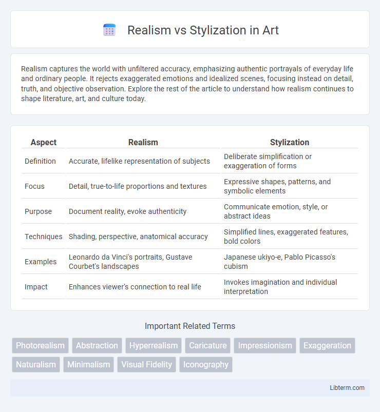 Stylization vs Realism in Art - What is The Difference?