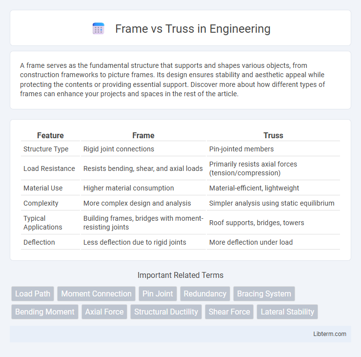Truss vs Frame in Engineering - What is The Difference?