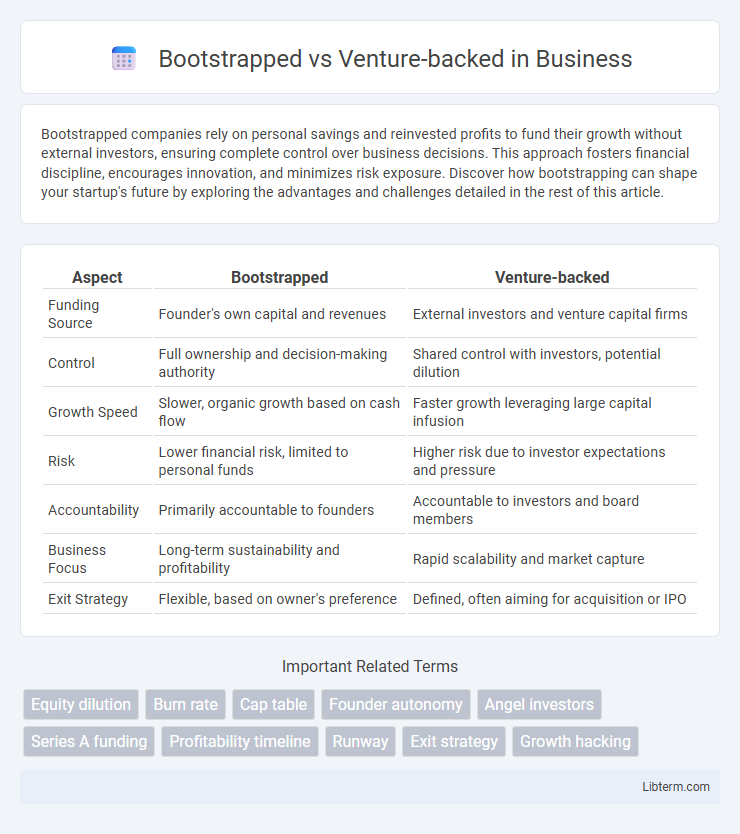 Venture-backed vs Bootstrapped in Business - What is The Difference?