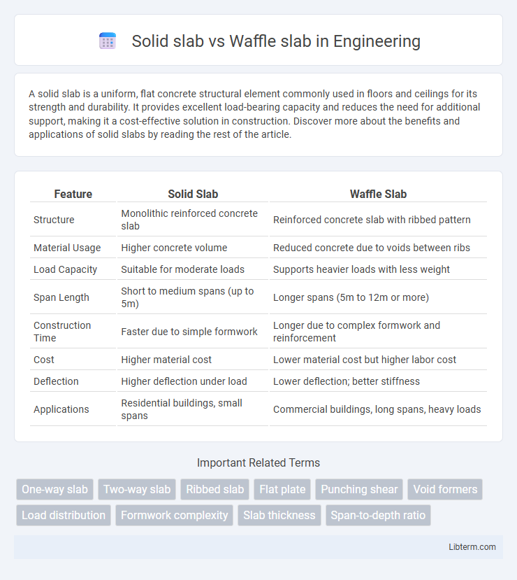 Waffle slab vs Solid slab in Engineering - What is The Difference?