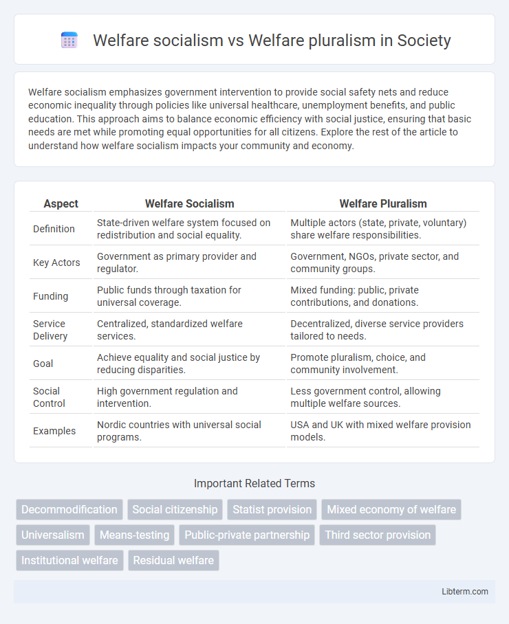 Welfare pluralism vs Welfare socialism in Society - What is The Difference?
