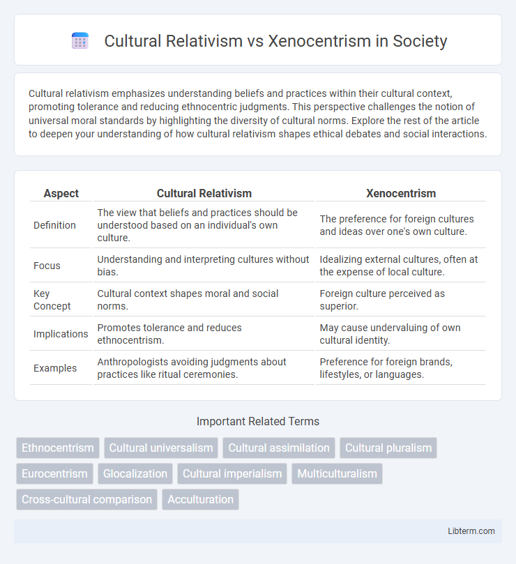 Xenocentrism vs Cultural Relativism in Society - What is The Difference?