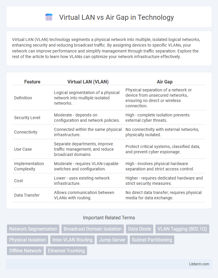 Air Gap vs Virtual LAN in Technology - What is The Difference?