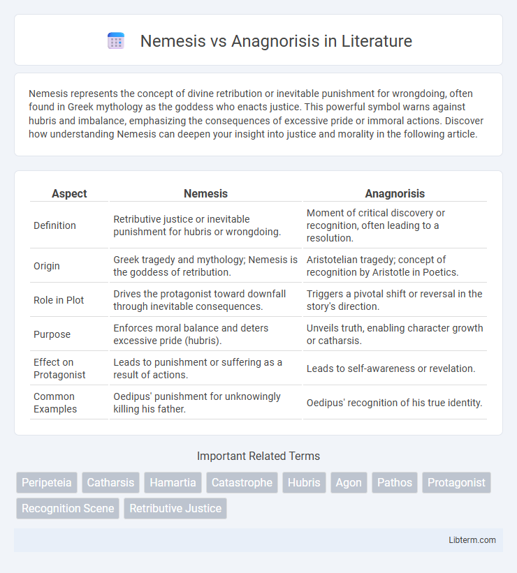Anagnorisis vs Nemesis in Literature - What is The Difference?