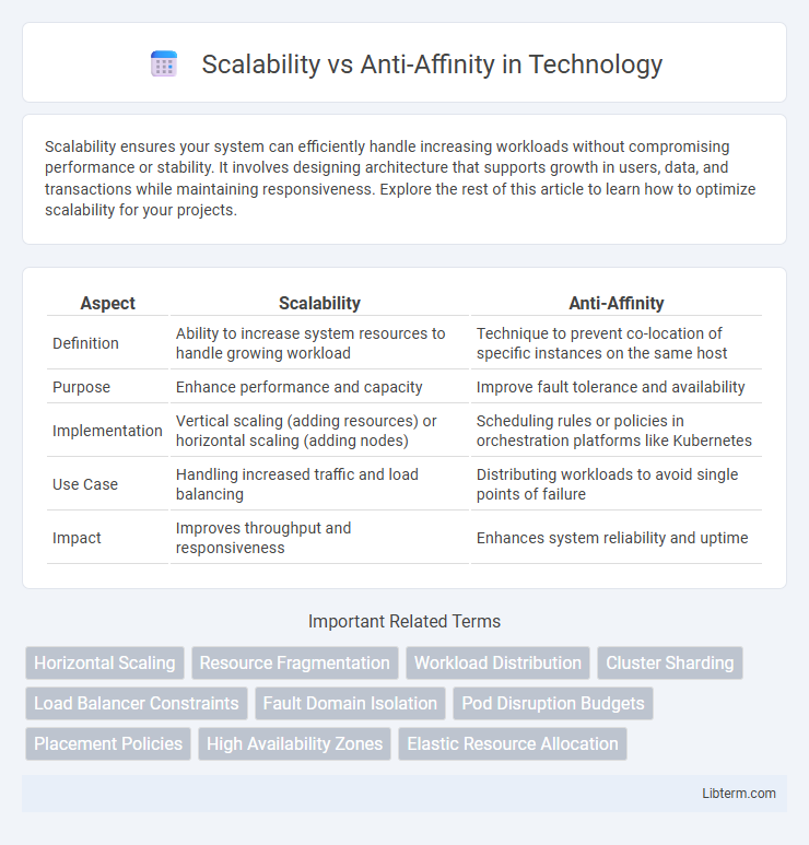 Anti-Affinity vs Scalability in Technology - What is The Difference?