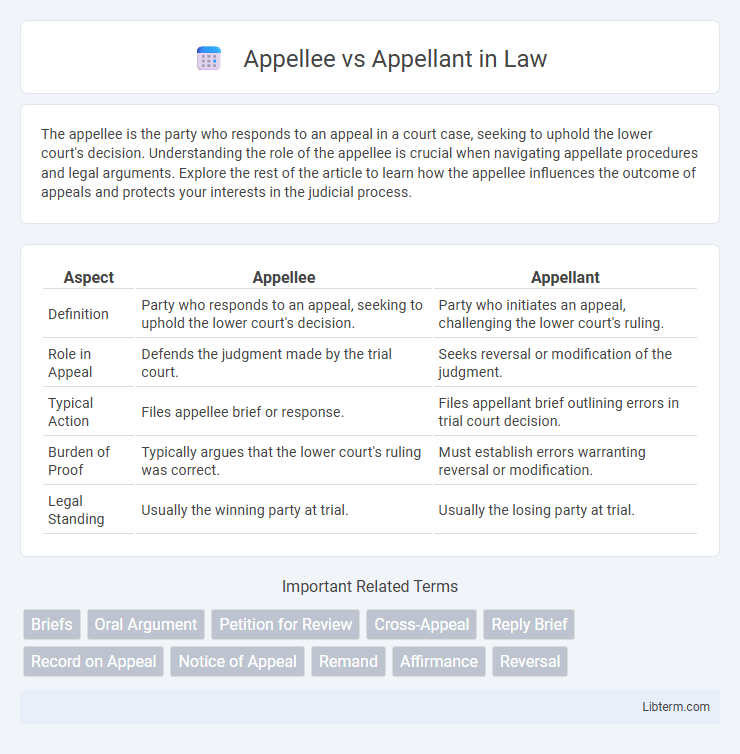 Appellant vs Appellee in Law - What is The Difference?