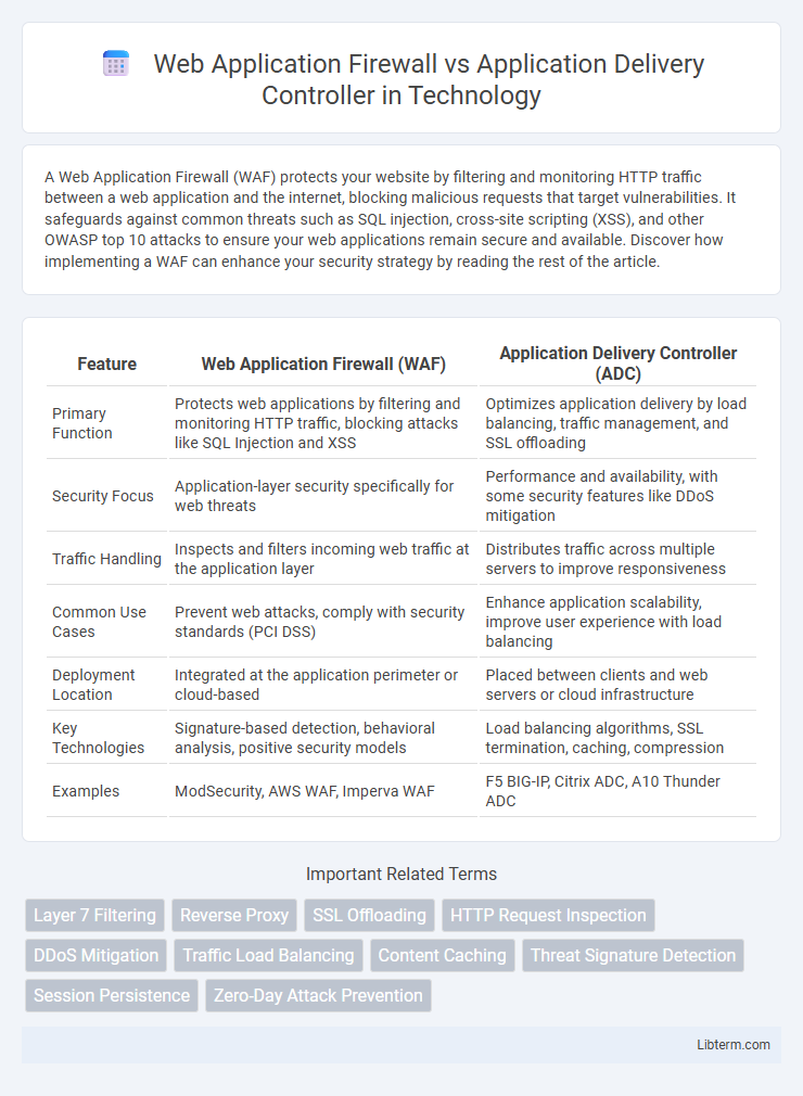 Application Delivery Controller vs Web Application Firewall in Technology - What is The Difference?