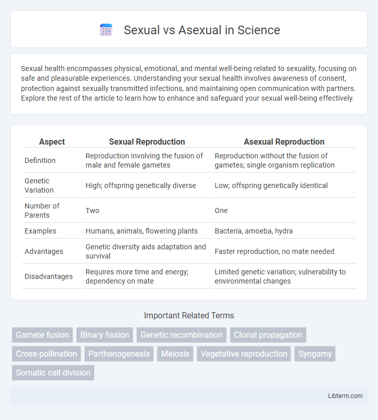 Asexual vs Sexual in Science - What is The Difference?