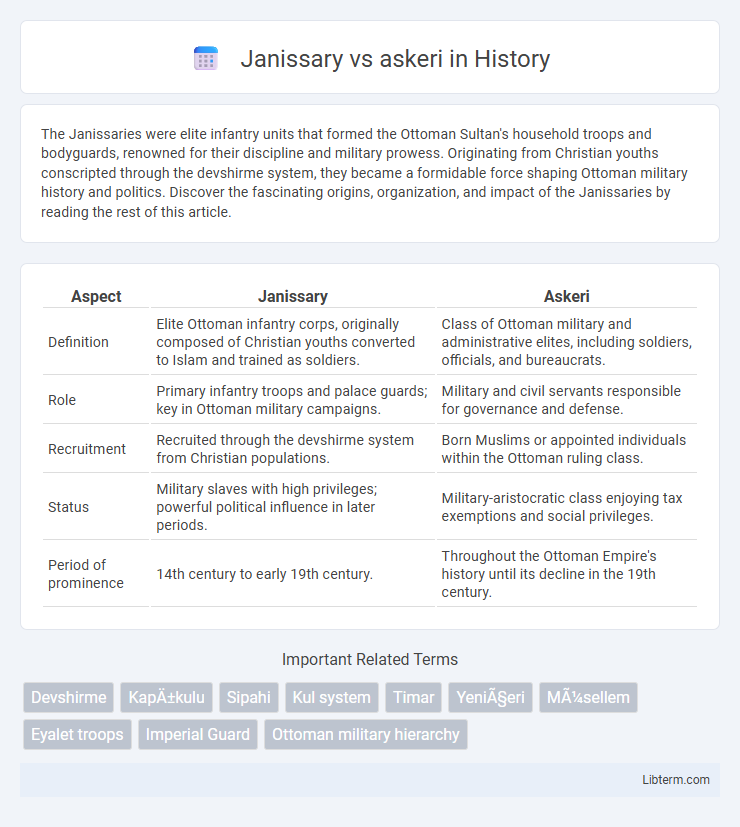 askeri vs Janissary in History - What is The Difference?