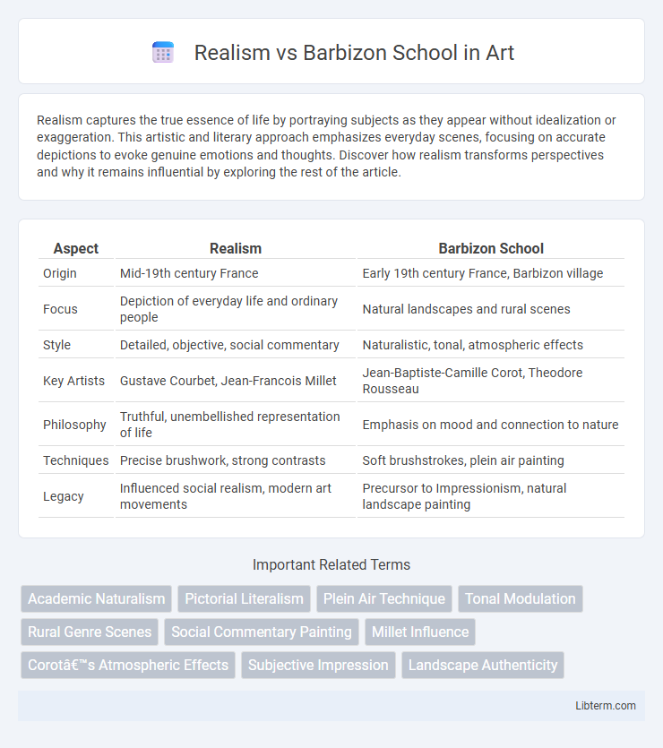 Barbizon School vs Realism in Art - What is The Difference?