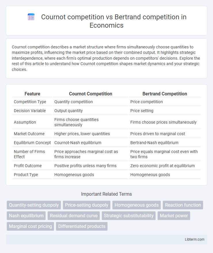 Bertrand competition vs Cournot competition in Economics - What is The Difference?