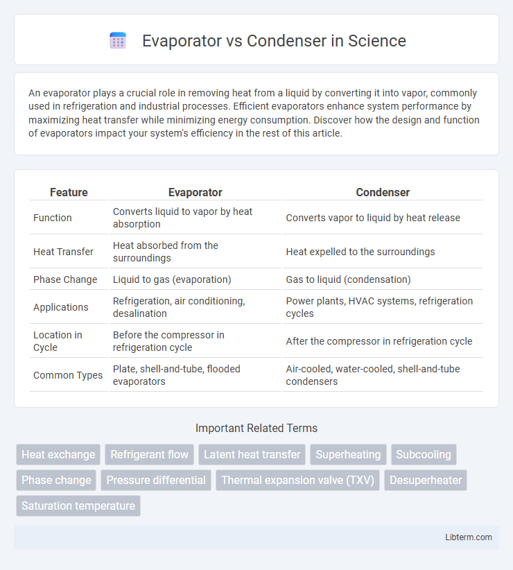 Condenser vs Evaporator in Science - What is The Difference?
