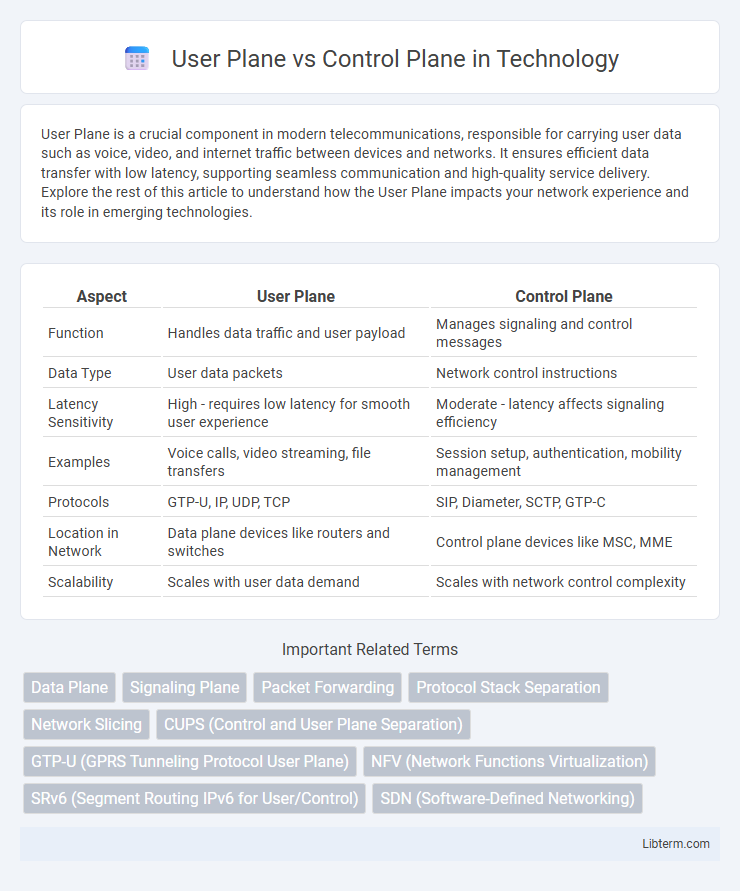 Control Plane vs User Plane in Technology - What is The Difference?