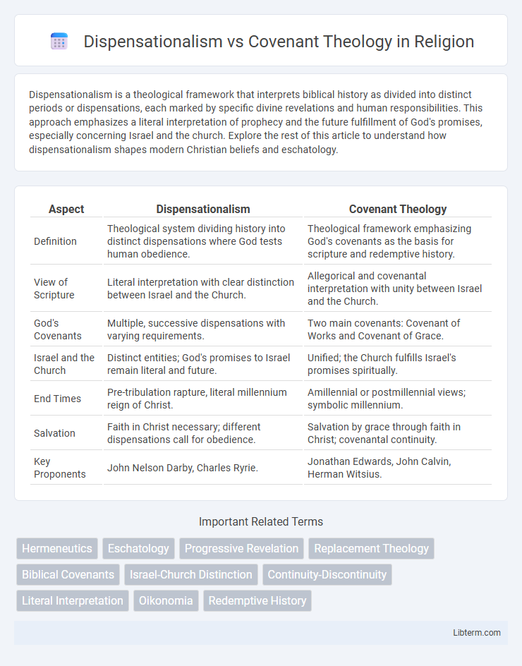 Covenant Theology vs Dispensationalism in Religion - What is The Difference?