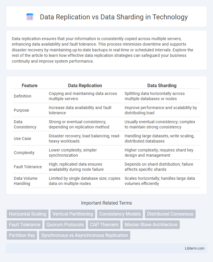 Data Sharding vs Data Replication in Technology - What is The Difference?