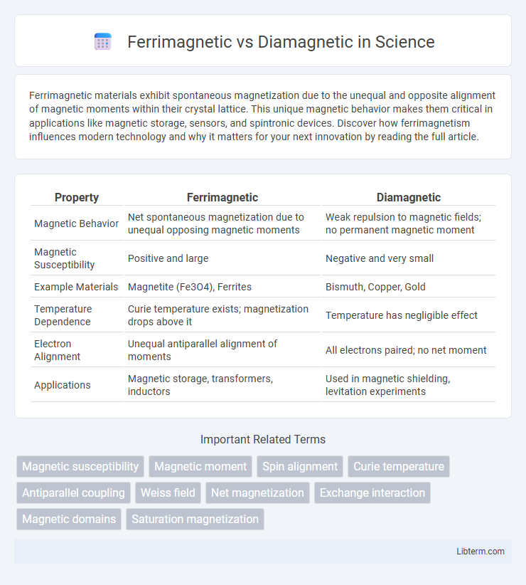 Diamagnetic vs Ferrimagnetic in Science - What is The Difference?