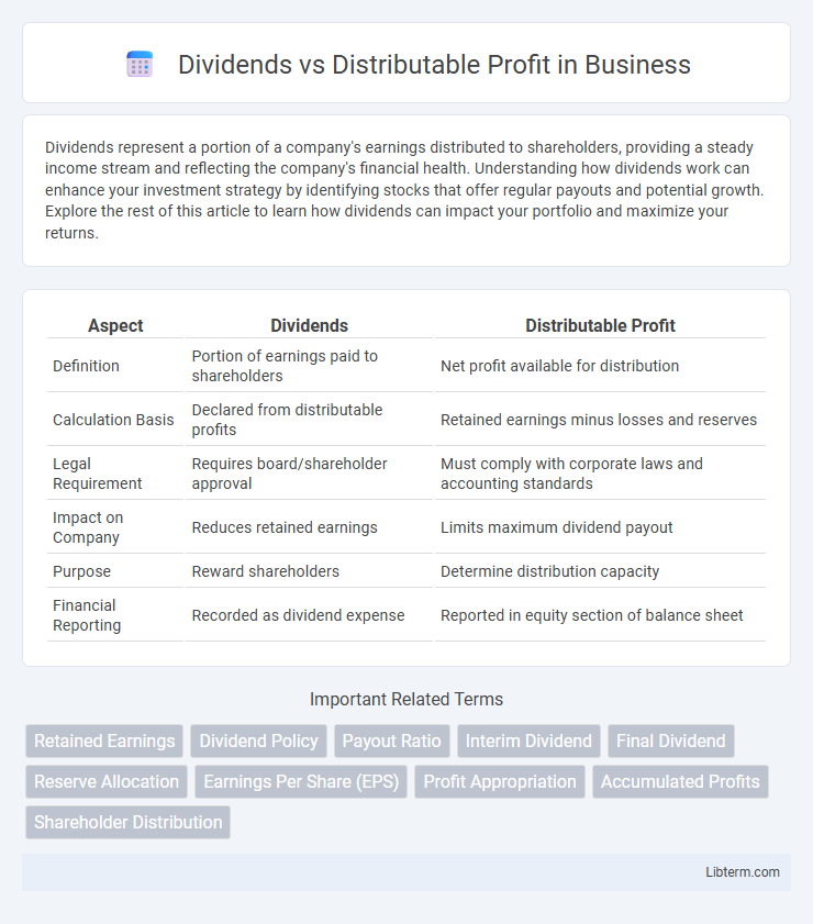 Distributable Profit vs Dividends in Business - What is The Difference?