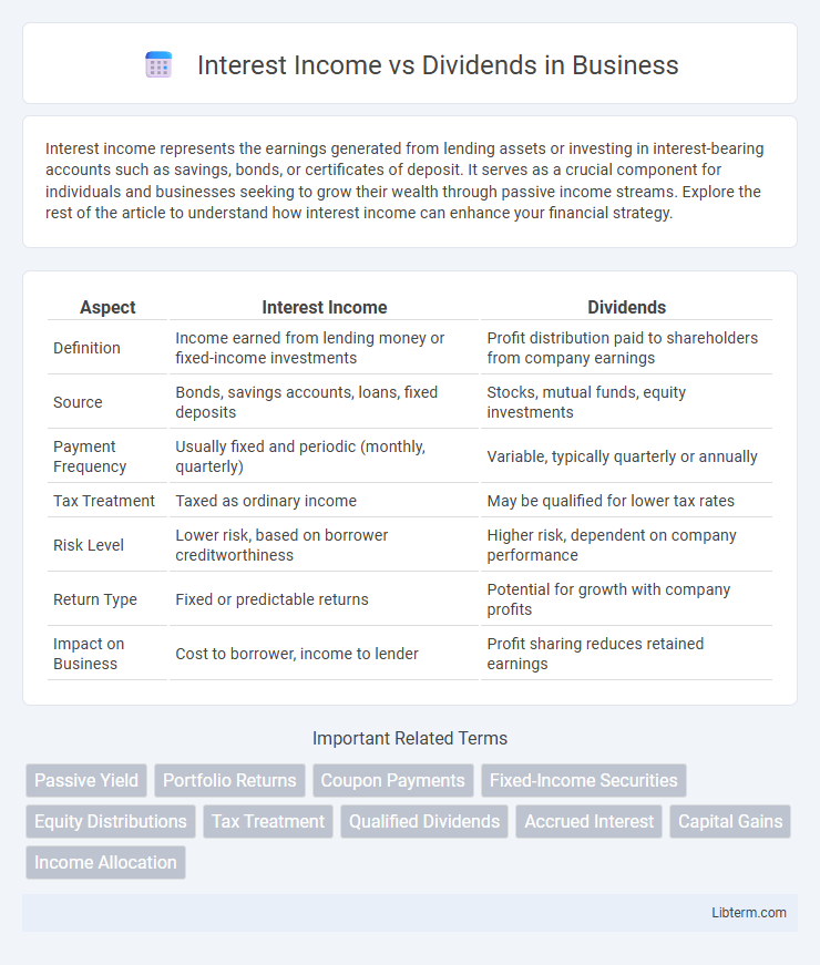 Dividends vs Interest Income in Business - What is The Difference?