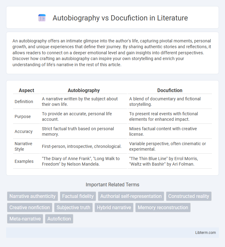 Docufiction vs Autobiography in Literature - What is The Difference?