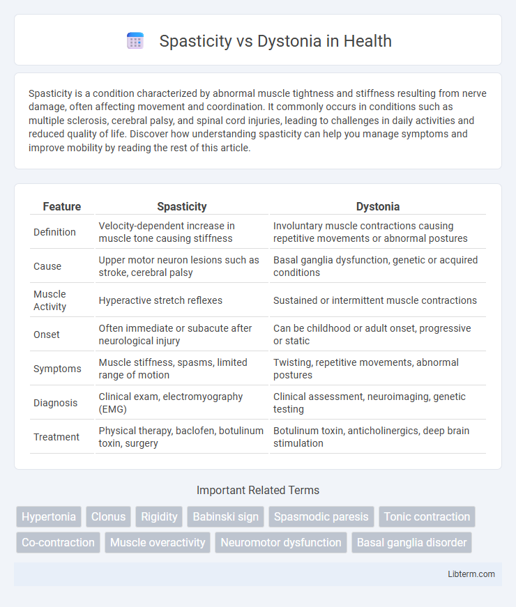 Dystonia vs Spasticity in Health - What is The Difference?