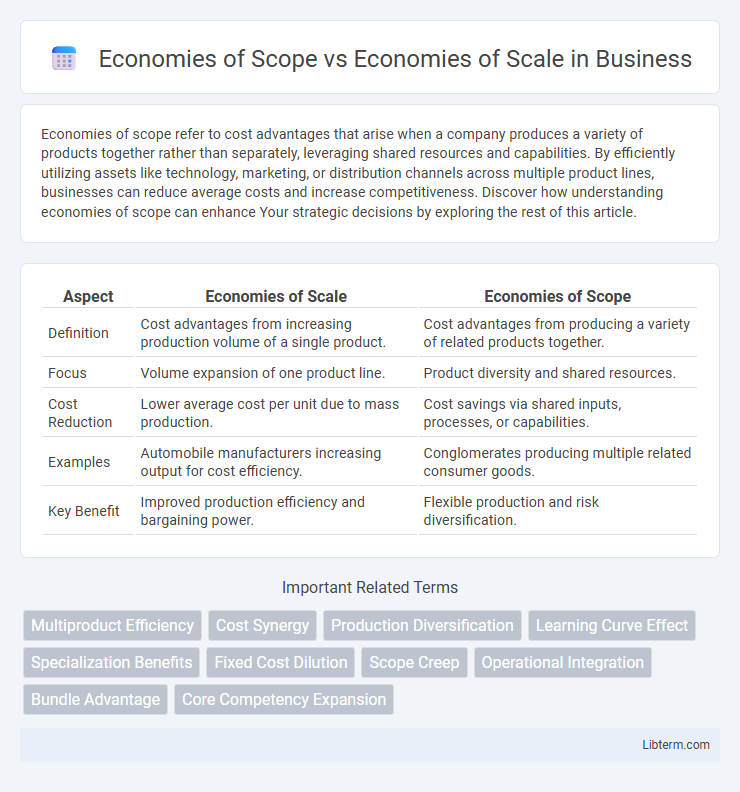 Economies of Scale vs Economies of Scope in Business - What is The Difference?