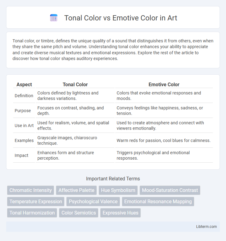 Emotive Color vs Tonal Color in Art - What is The Difference?