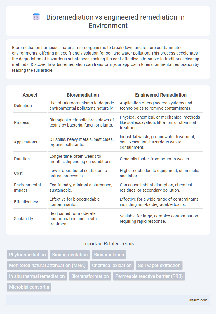 engineered remediation vs Bioremediation in Environment - What is The Difference?