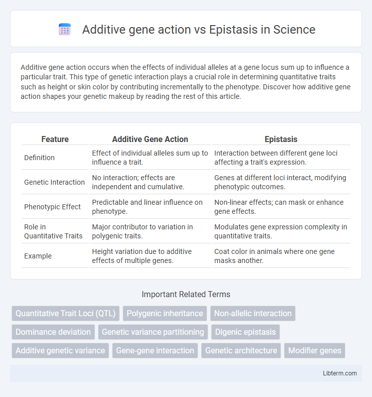 Epistasis vs Additive gene action in Science - What is The Difference?