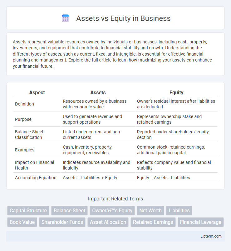 Equity vs Assets in Business - What is The Difference?