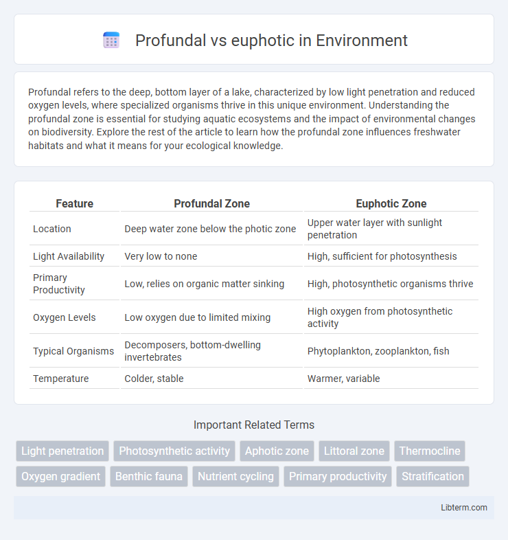 euphotic vs Profundal in Environment - What is The Difference?