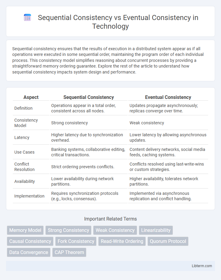 Eventual Consistency vs Sequential Consistency in Technology - What is The Difference?