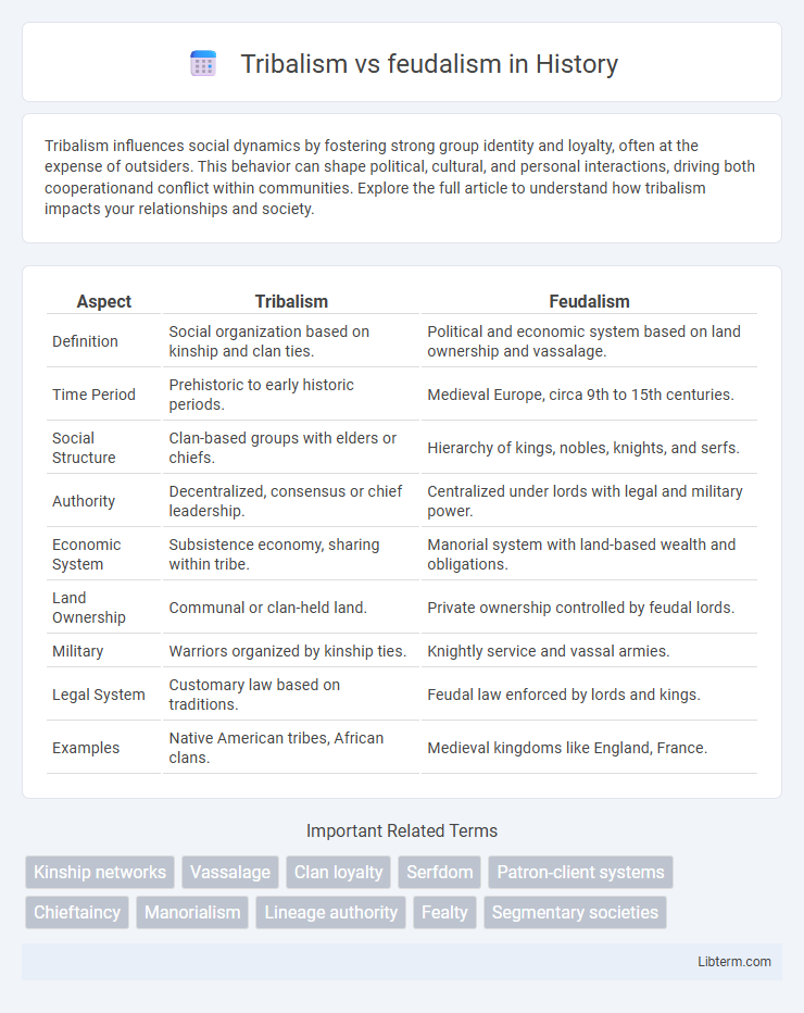 feudalism vs Tribalism in History - What is The Difference?