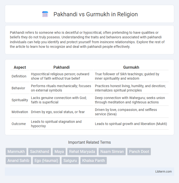 Gurmukh vs Pakhandi in Religion - What is The Difference?