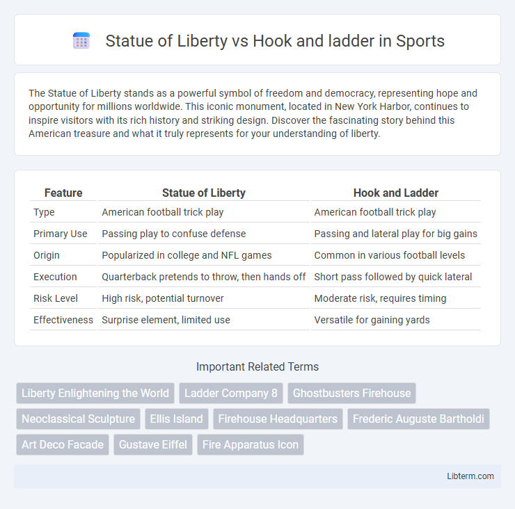 Hook and ladder vs Statue of Liberty in Sports - What is The Difference?
