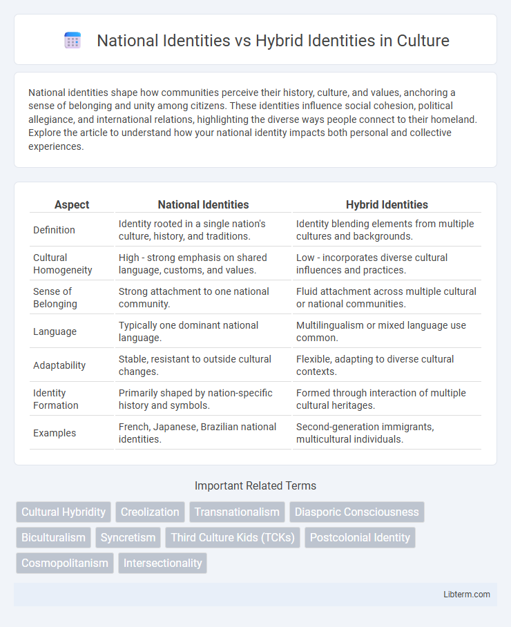 Hybrid Identities vs National Identities in Culture - What is The Difference?