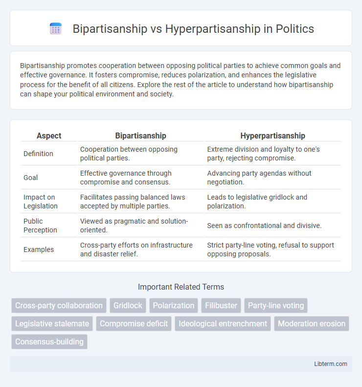Hyperpartisanship vs Bipartisanship in Politics - What is The Difference?